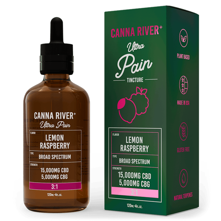 Ultra Pain CBD Oil Tincture | CBD for Pain | CBG | CBD + CBG | High Strength CBD | CBD Oil | Canna River Ultra Pain CBD Oil Tincture | CBD for Pain | CBG | CBD + CBG | High Strength CBD | CBD Oil | Canna River