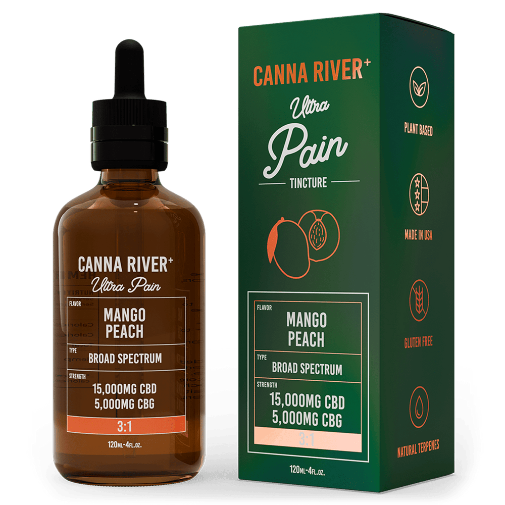 Ultra Pain CBD Oil Tincture | CBD for Pain | CBG | CBD + CBG
