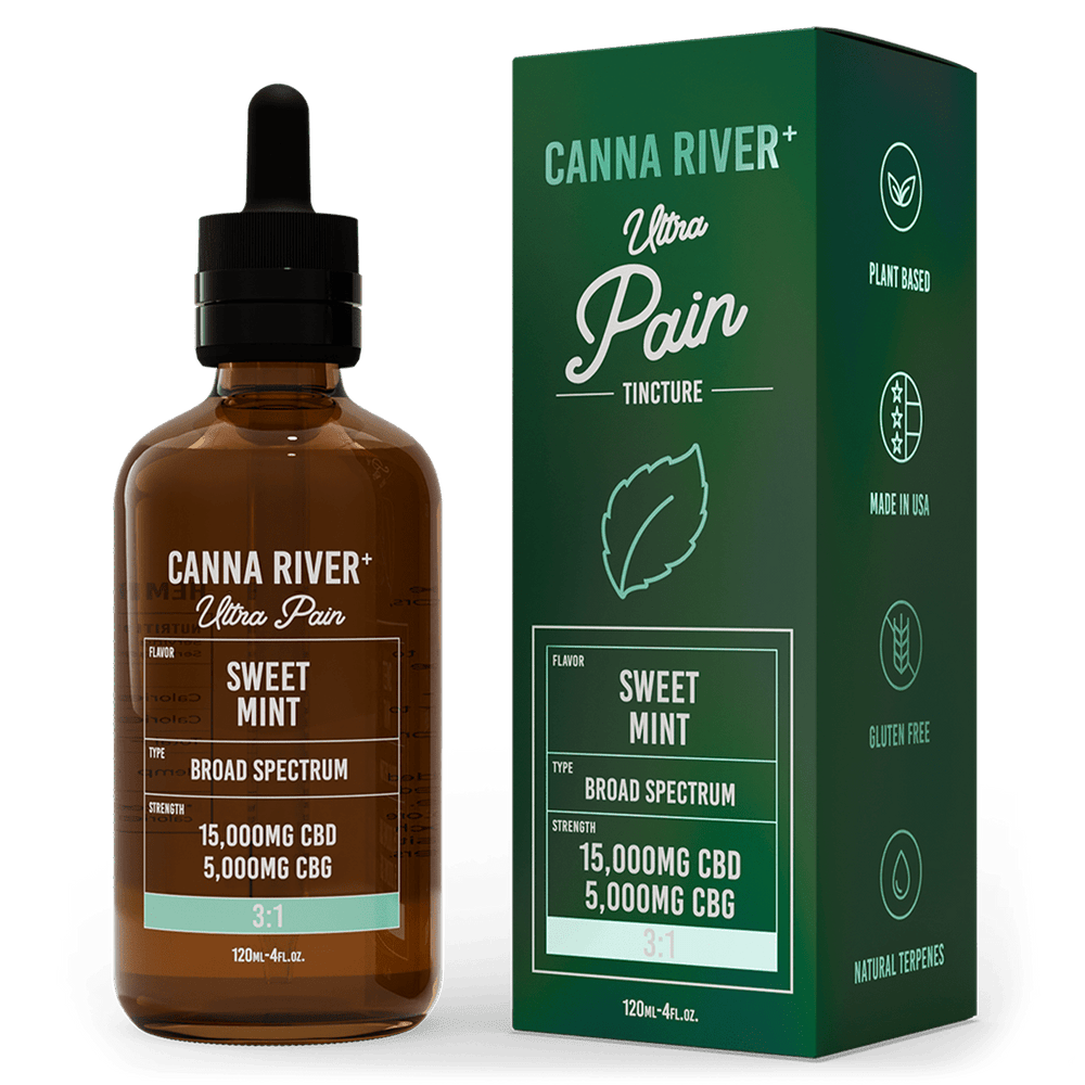 Ultra Pain CBD Oil Tincture | CBD for Pain | CBG | CBD + CBG