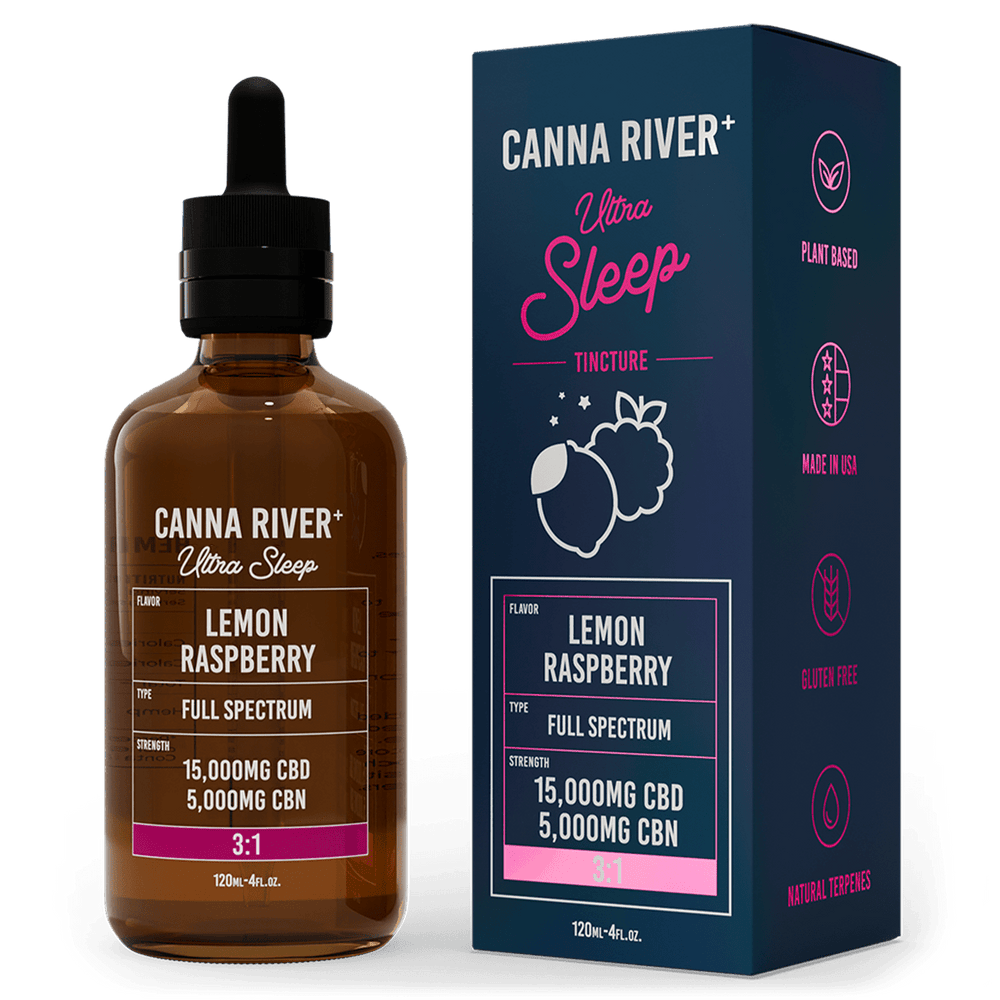 Ultra Sleep CBD Oil Tincture | CBN Cannabinoid | High Strength CBD | Canna River Ultra Sleep CBD Oil Tincture | CBN Cannabinoid | High Strength CBD | Canna River