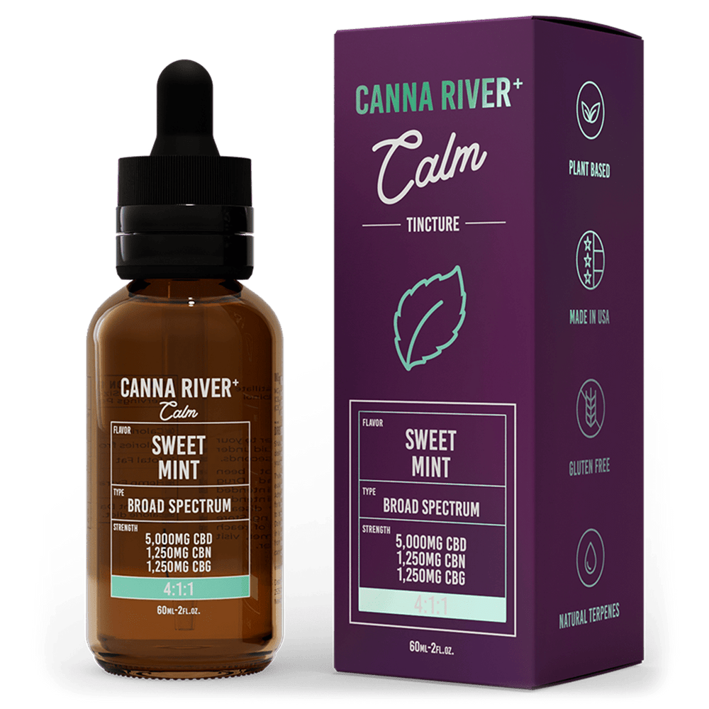 Calm CBD Tincture | CBC Benefits | Cannabinoid Oil | CBC Benefits Canna River Calm CBD Tincture | CBC Benefits | Cannabinoid Oil | CBC Benefits Canna River