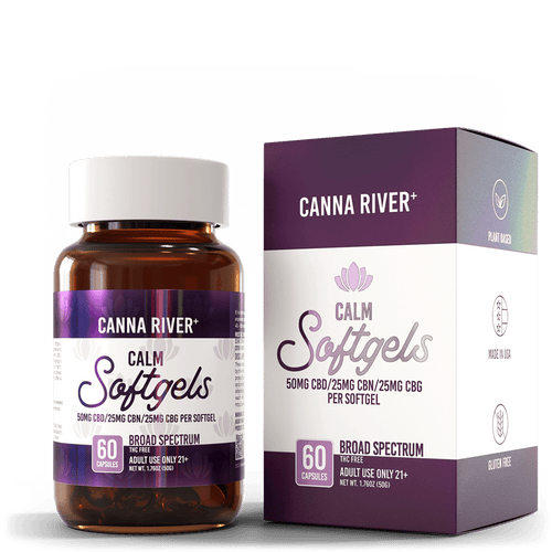 CBD Softgels For Sale | Best CBD Edibles | Calm Softgels | Vegan