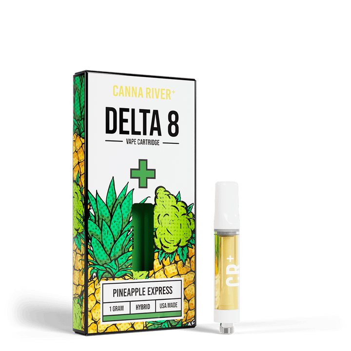 D8 Cartridge Vape Canna River Delta 8 THC Pineapple Express 1 Gram / 1 Unit