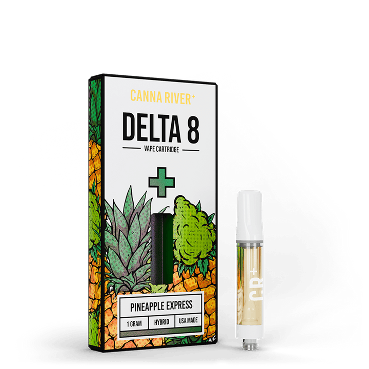 D8 Cartridge Vape Canna River Delta 8 THC Pineapple Express 1 Gram / 1 Unit