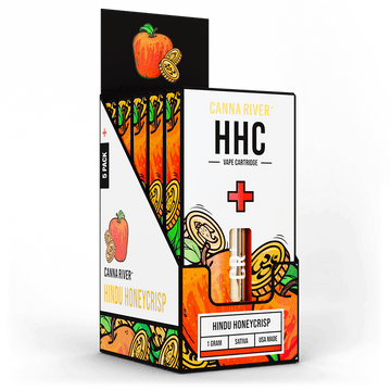 HHC Cartridge Vape Canna River HHC Hindu Honeycrisp 1 Gram / 5 Units