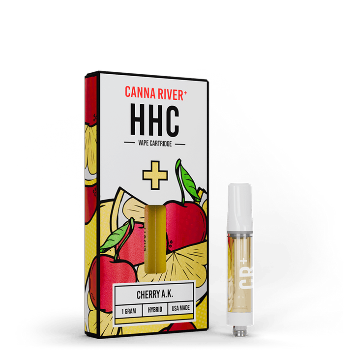 HHC Cartridge Vape Canna River HHC Cherry AK 1 Gram / 1 Unit