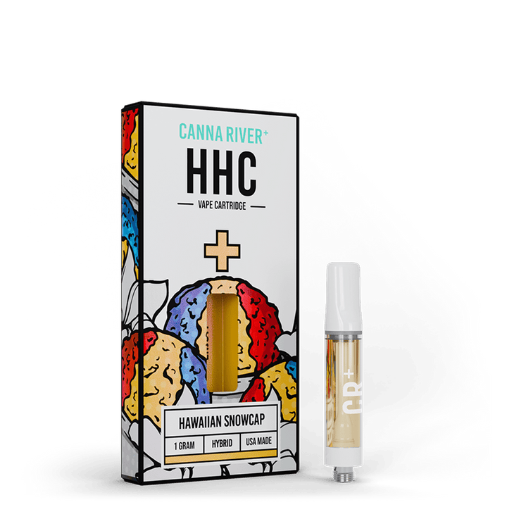 HHC Cartridge Vape Canna River HHC Hawaiian Snowcap 1 Gram / 1 Unit