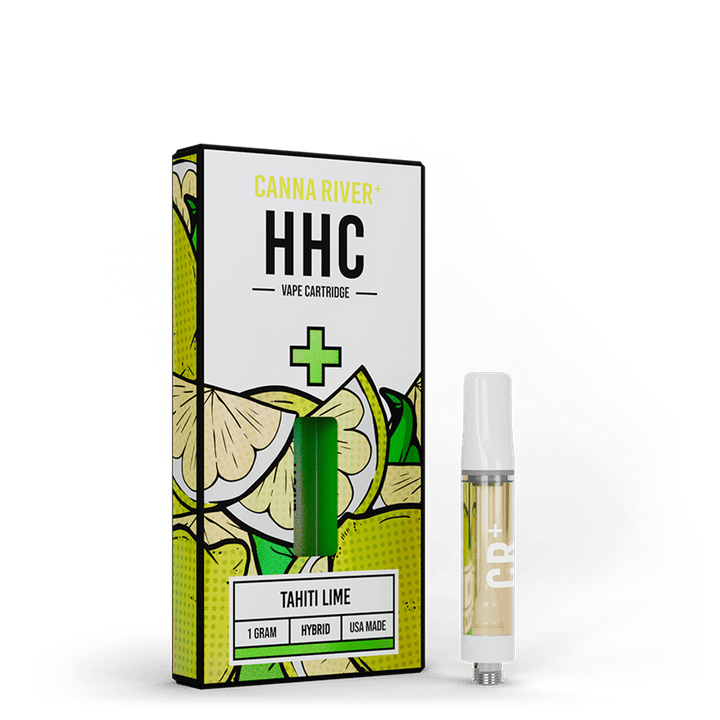 HHC Cartridge Vape Canna River HHC Tahiti Lime 1 Gram / 1 Unit