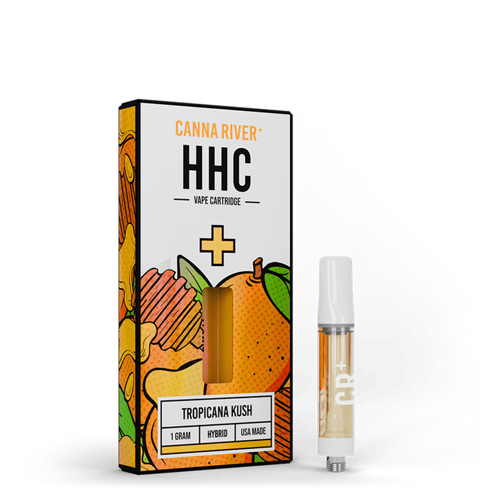 HHC Cartridge Vape Canna River HHC Tropicana Kush 1 Gram / 1 Unit