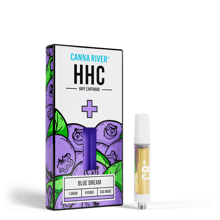 HHC Cartridge Vape Canna River HHC Blue Dream 1 Gram / 1 Unit