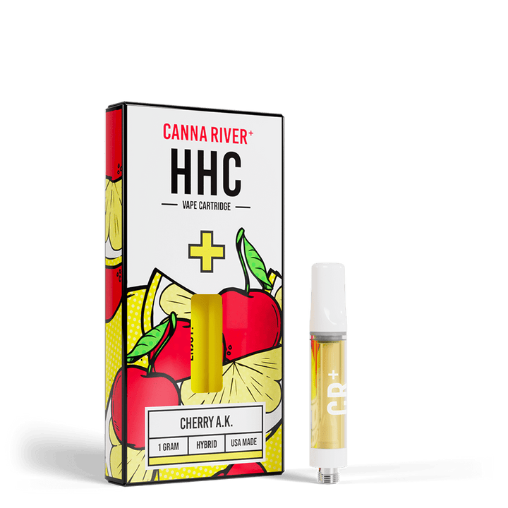 HHC Cartridge Vape Canna River HHC Cherry AK 1 Gram / 1 Unit