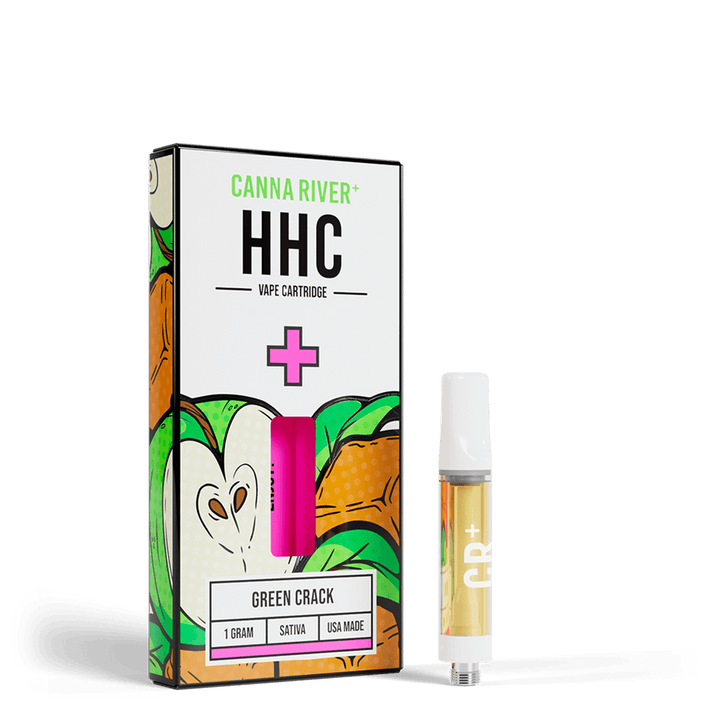 HHC Cartridge Vape Canna River HHC Green Crack 1 Gram / 1 Unit