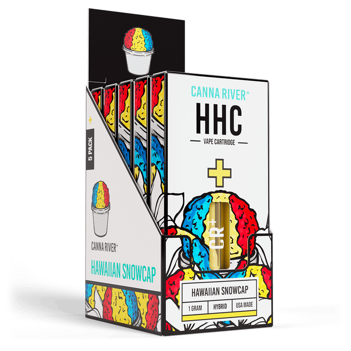 HHC Cartridge Vape Canna River HHC Hawaiian Snowcap 1 Gram / 5 Units