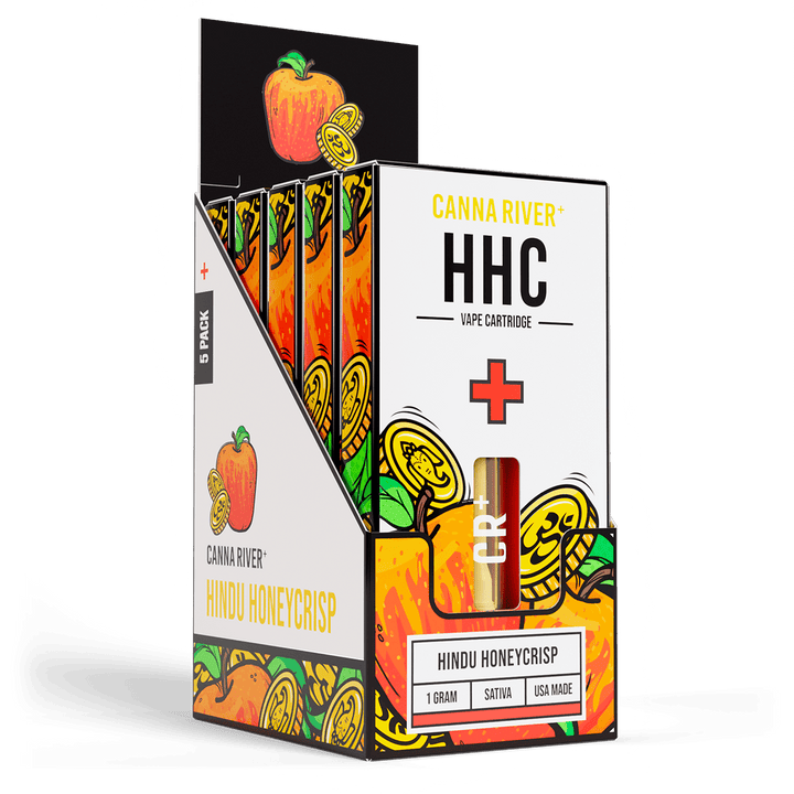 HHC Cartridge Vape Canna River HHC Hindu Honeycrisp 1 Gram / 5 Units
