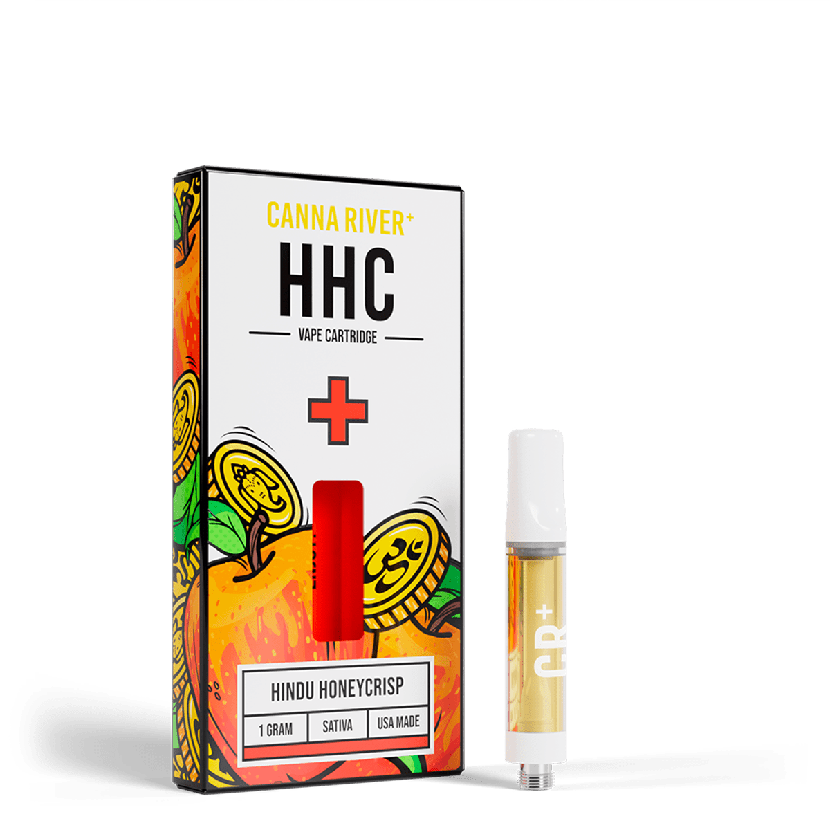 HHC Cartridge Vape Canna River HHC Hindu Honeycrisp 1 Gram / 1 Unit
