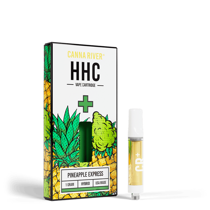 HHC Cartridge Vape Canna River HHC Pineapple Express 1 Gram / 1 Unit