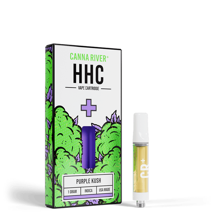 HHC Cartridge Vape Canna River HHC Purple Kush 1 Gram / 1 Unit