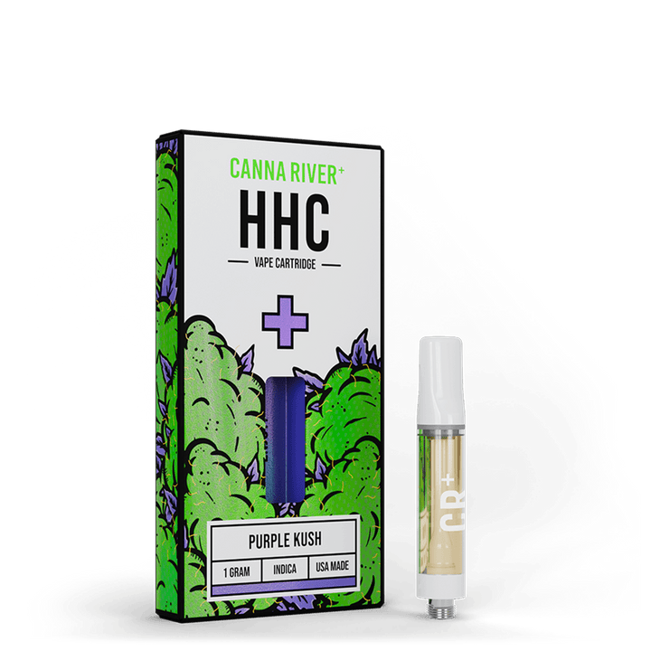 HHC Cartridge Vape Canna River HHC Purple Kush 1 Gram / 1 Unit