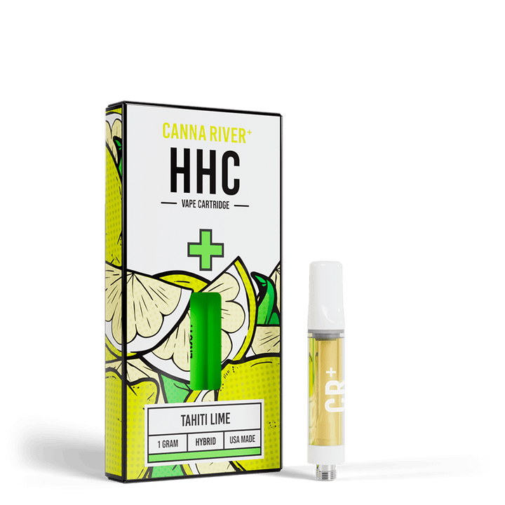 HHC Cartridge Vape Canna River HHC Tahiti Lime 1 Gram / 1 Unit
