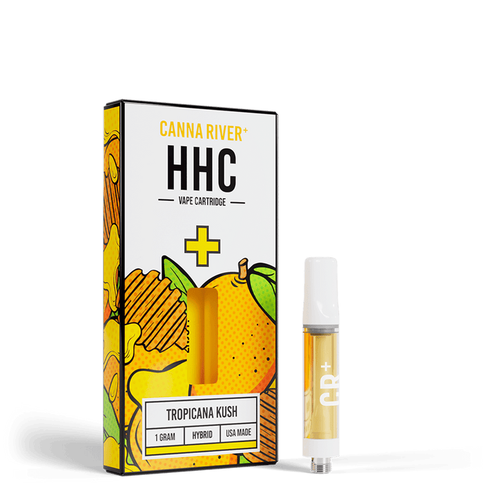 HHC Cartridge Vape Canna River HHC Tropicana Kush 1 Gram / 1 Unit