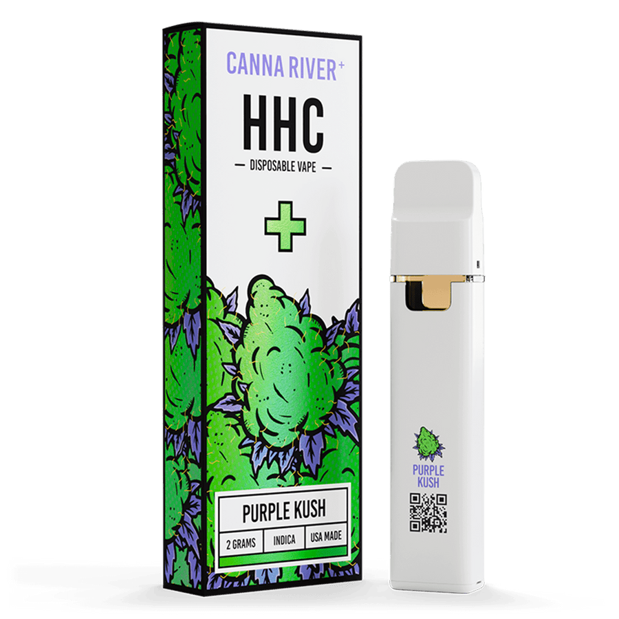HHC Disposable Vape Canna River HHC Purple Kush 2 Grams / 1 Unit