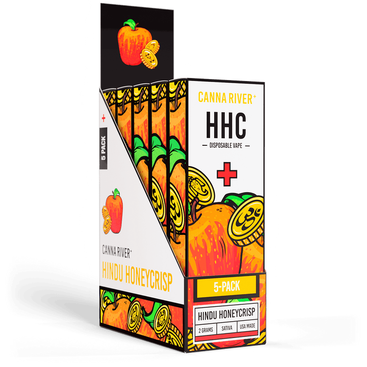 HHC Disposable Vape Canna River HHC Hindu Honeycrisp 2 Grams / 5 Units