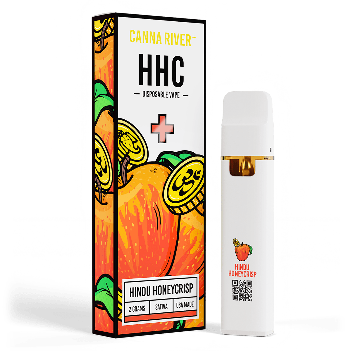 HHC Disposable Vape Canna River HHC Hindu Honeycrisp 2 Grams / 1 Unit