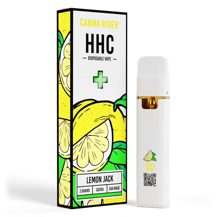HHC Disposable Vape Canna River HHC Lemon Jack 2 Grams / 1 Unit