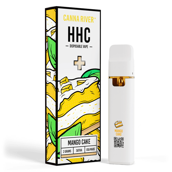 HHC Disposable Vape Canna River HHC Mango Cake 2 Grams / 1 Unit