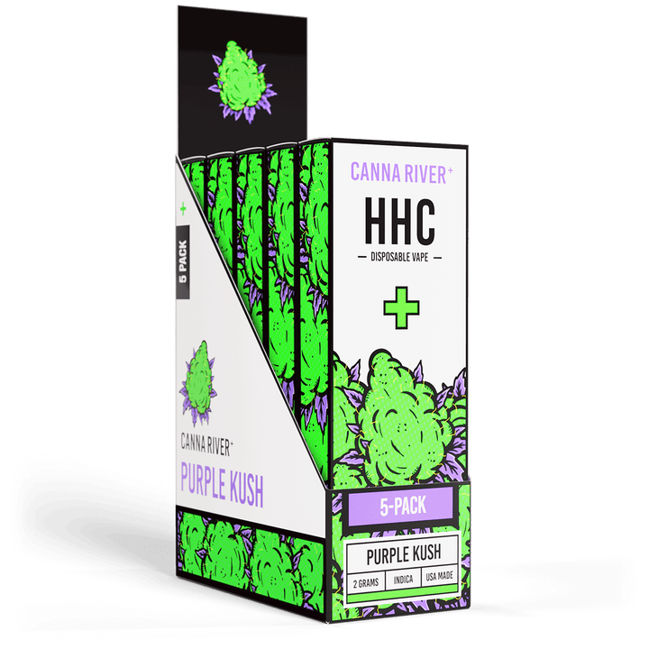 HHC Disposable Vape Canna River HHC Purple Kush 2 Grams / 5 Units