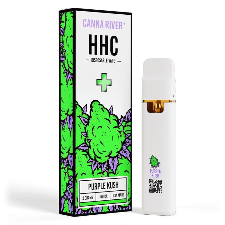 HHC Disposable Vape Canna River HHC Purple Kush 2 Grams / 1 Unit