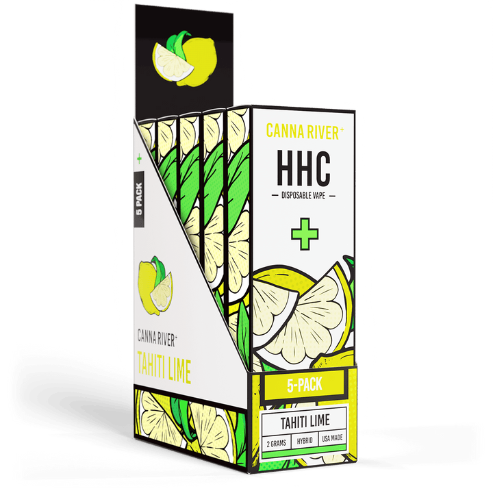 HHC Disposable Vape Canna River HHC Tahiti Lime 2 Grams / 5 Units