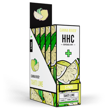 HHC Disposable Vape Canna River HHC Tahiti Lime 2 Grams / 5 Units