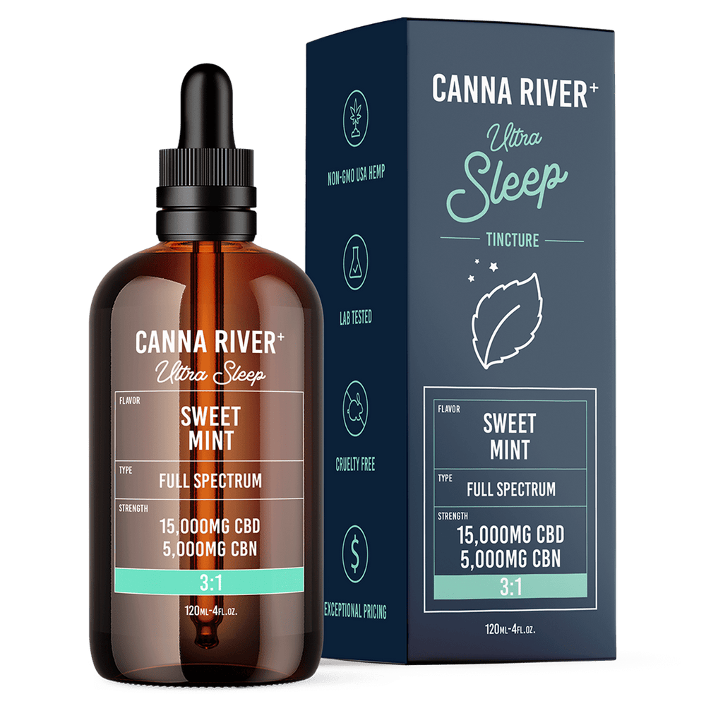 Ultra Sleep CBD Oil Tincture, CBN Cannabinoid